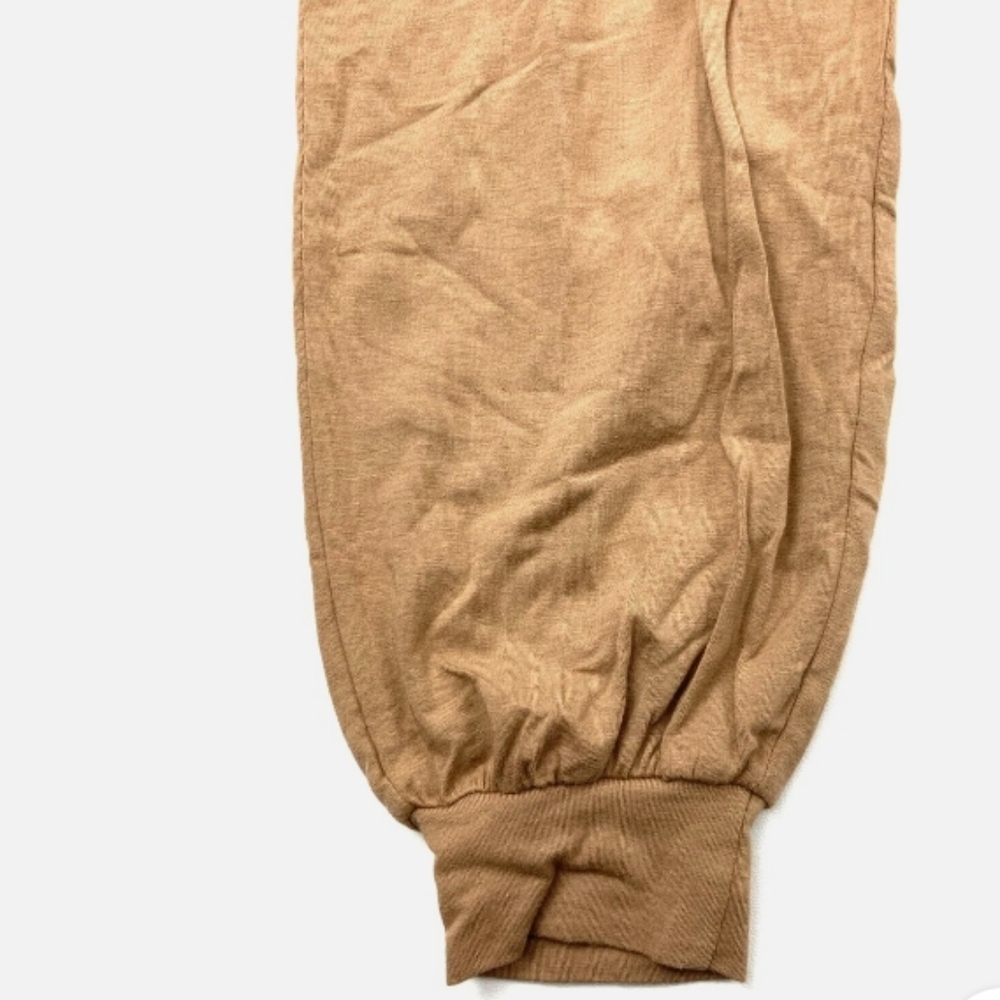 AnyBody Women's Casual Tan Joggers - Picture 5 of 7